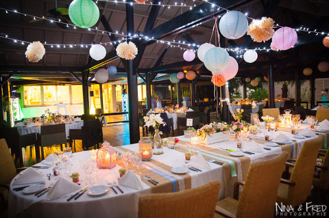 salle de réception décorée Lux J&L