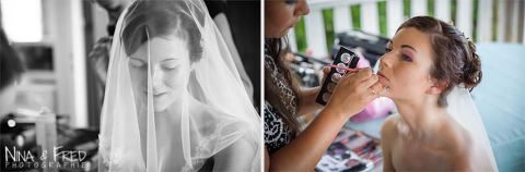 maquillage de la mariée Julie