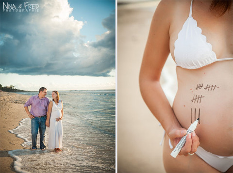 grossesse Maelle et Loïc photos