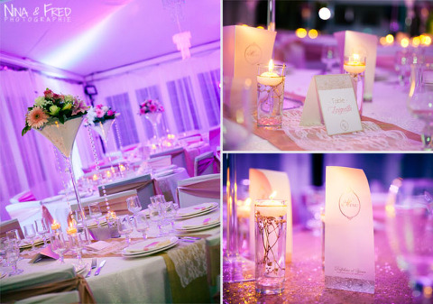 décoration du mariage de D&Y