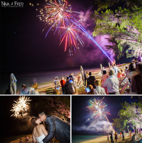 feu d'artifice hôtel Lux Réunion A&L