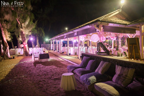 restaurant de la plage Lux Réunion A&L