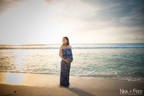 photographie femme enceinte Réunion Julie