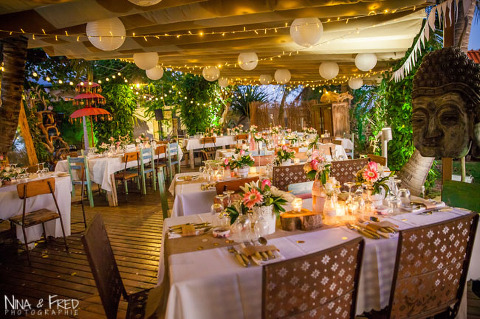 Tikus Garden décoré mariage E&C