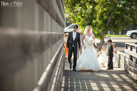 mariés Emmanuelle et Cédric