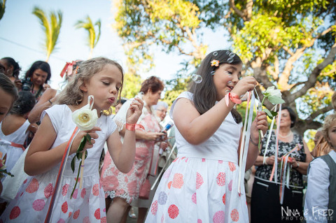 invités du mariage d'Isabelle