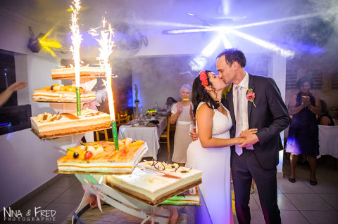 gâteau de mariage Isabelle et Stéphane