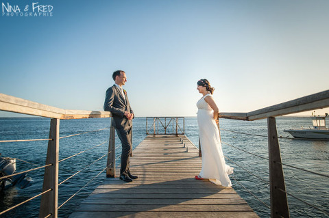 mariés Isabelle et Stéphane