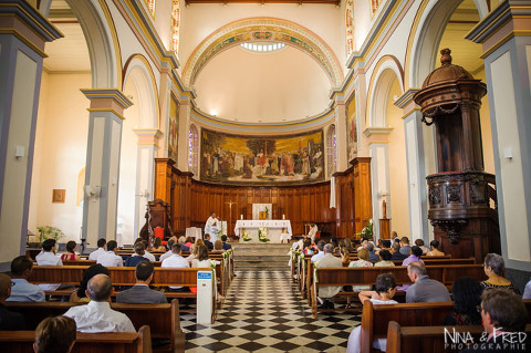 mariage cathédrale de Saint Denis Réunion S&T