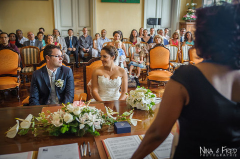 mariage de Sandrine et Thomas mairie