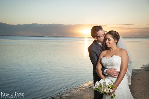 mariés Sandrine et Thomas