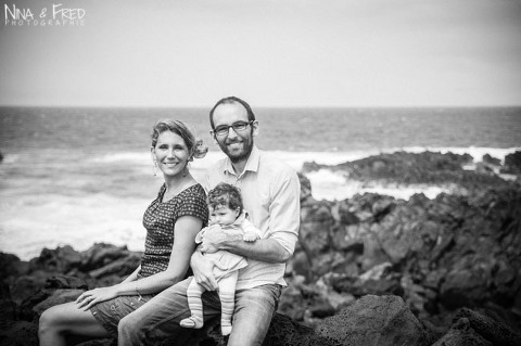 photo de famille V&F noir et blanc