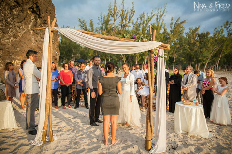 arche cérémonie laïque mariage de Lydia