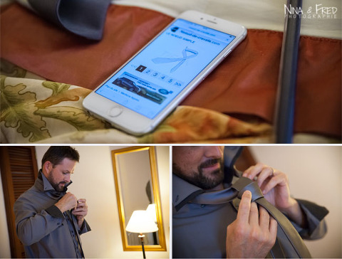 cravate du marié Nicolas