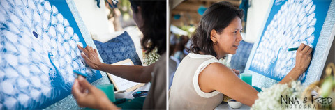 arbre à empreintes cygne S&J