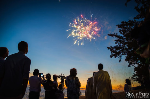 feu d'artifice plage du Lux S&J