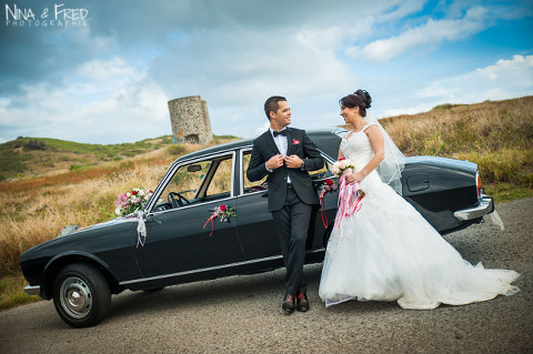 couple et voiture Audrey et Mathieu