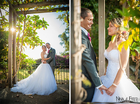 Laura Vincent mariés à la Réunion