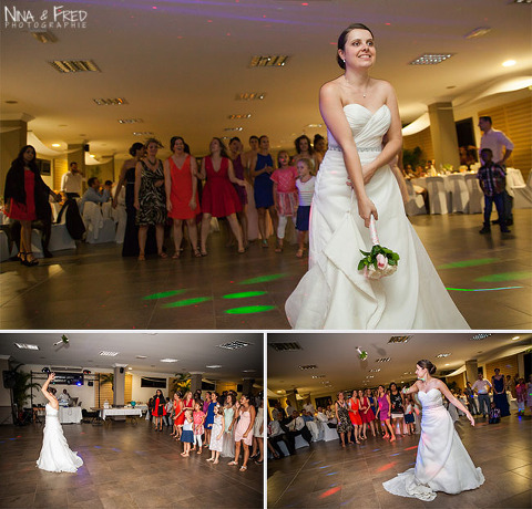 lancer du bouquet mariage MA&F