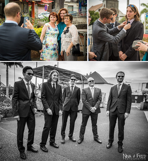 invités du mariage de C&V à la Réunion