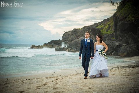 photo de mariage Grande Anse Coralie et Valentin