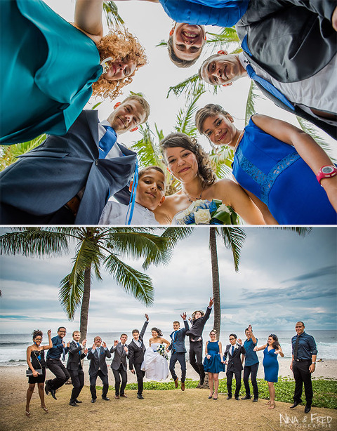 photos fun amis mariage C&V