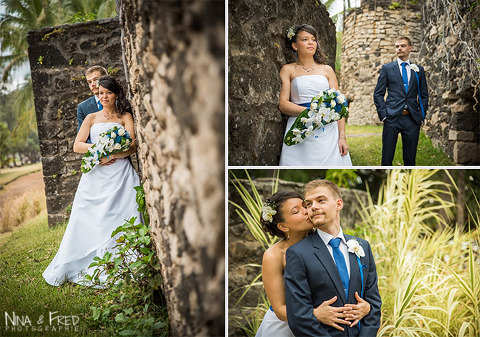 photos de couple mariés Coralie et Valentin