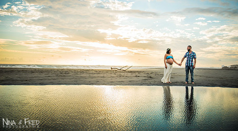 photographe grossesse 974 plage CB