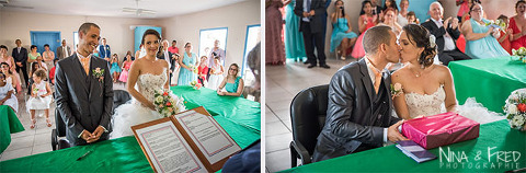 cérémonie mairie 974 Carole et Dominique