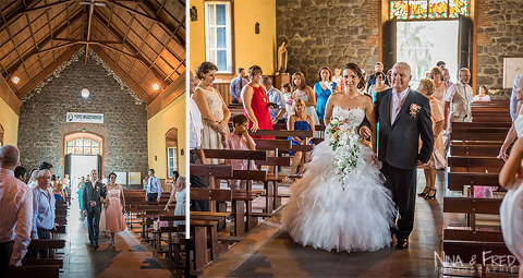 église de Saint Leu 974 cérémonie C&D