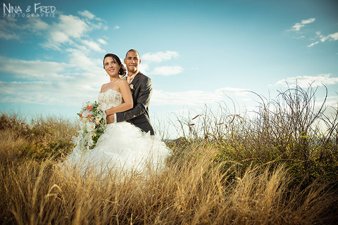 photo de couple mariage de D&C