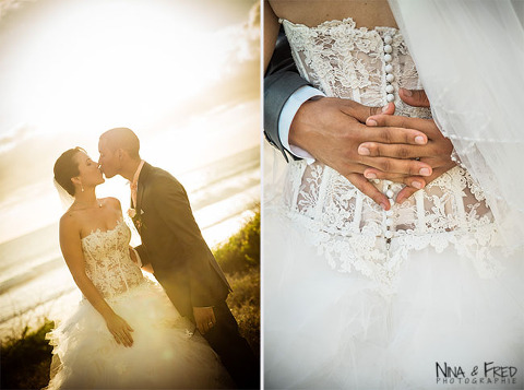 photo de mariage 974 couple C&D