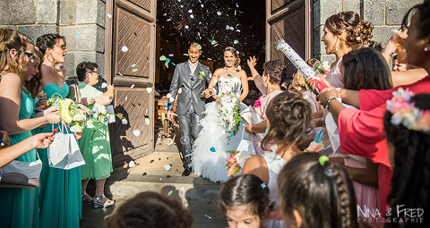 après la cérémonie mariage C&D