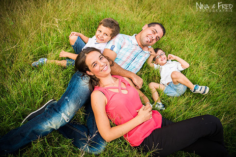 la séance photo en famille des B