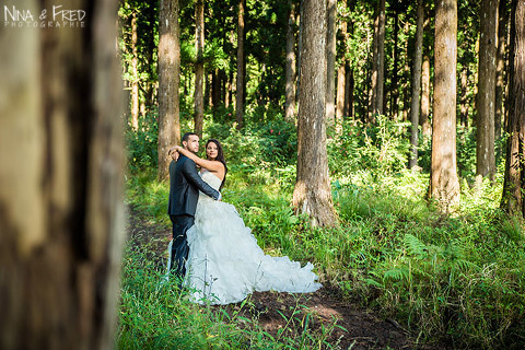 trash the dress en forêt 974 A&T