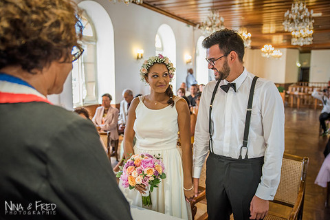 cérémonie mairie Marine et Noël