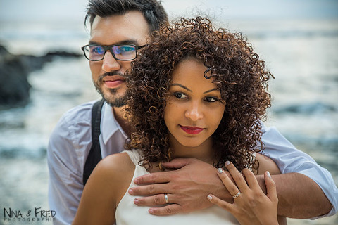 shooting mariage- Marine Noël plage