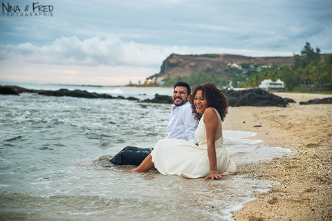 Marine et Noël trahs the dress 974