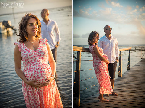 séance photo grossesse Réunion M&E