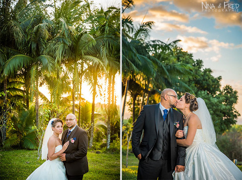 photos des mariés E&J