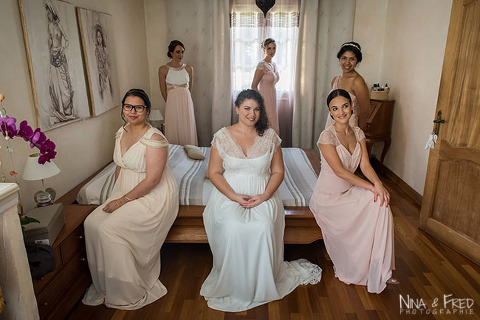 mariage d'E&O demoiselles d'honneur