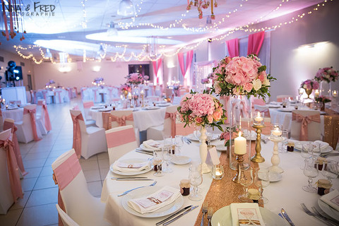 décoration du mariage d'Elisabeth au Récif