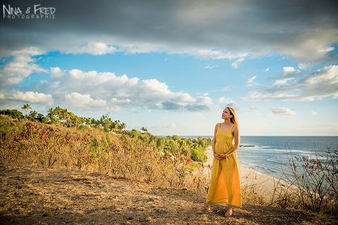 île de la Réunion photo grossesse C