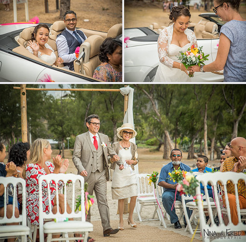mariage de W&F à la Réunion