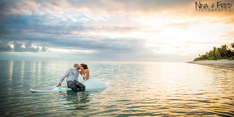 photo trash the dress sur paddle A&S