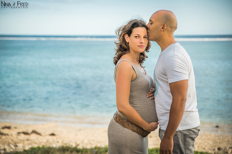 L&J séance photo de grossesse 974