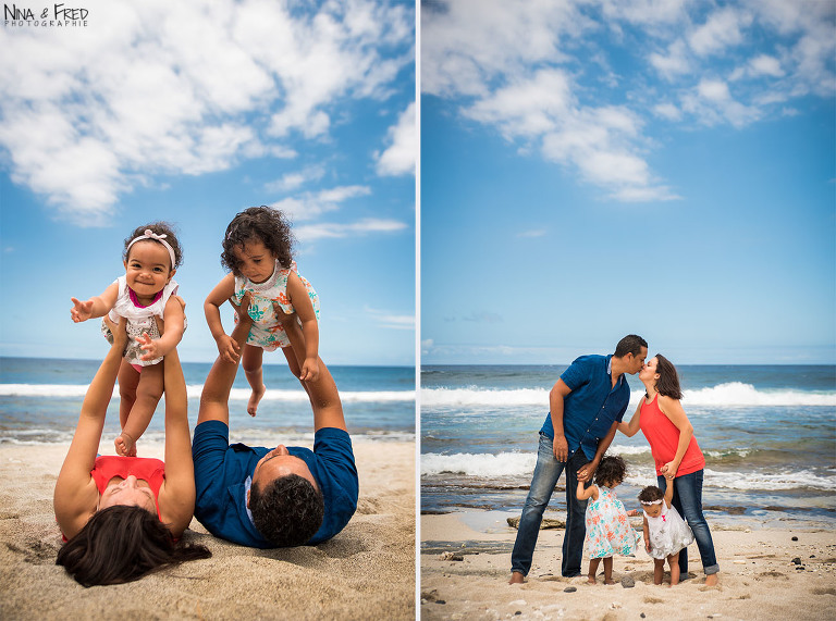 famille Clarisse Jonathan réunion