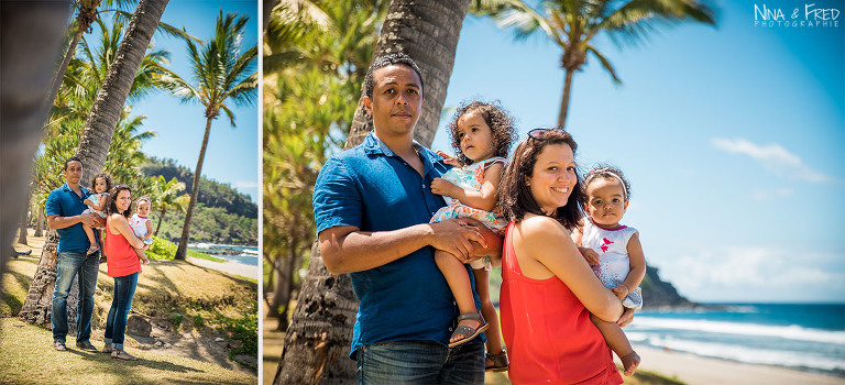 séance photo à la Réunion famille Zettor