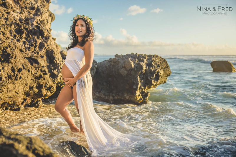 Galerie photo de Grossesse Nina et Fred Photographie seance photo de grossesse famille couple et naissance a la Reunion 974
