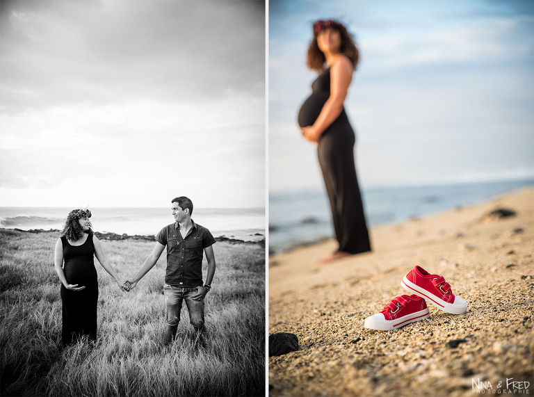 séance photo de grossesse avec Gaelle